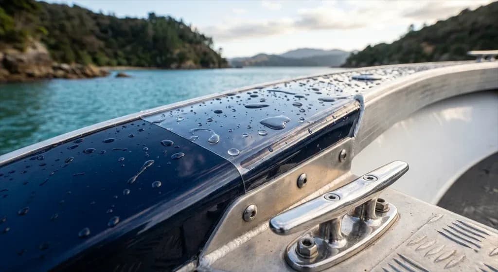 Boat protective film and marine wrap